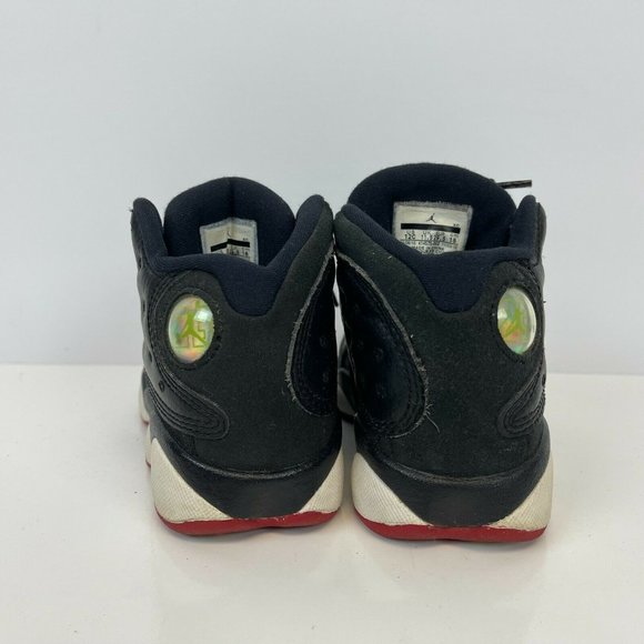 Air Jordan 13 Retro PS Playoff Basketball Shoes 2011 Release Black Kids Size 12C - Picture 4 of 6